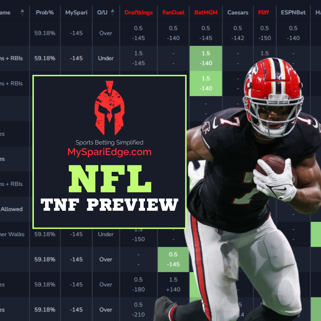 NFL Thursday Night Football Bucs vs Falcons Betting Preview