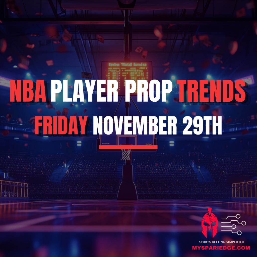 Nba Player Props Today Friday November Th Myspariedge Insights